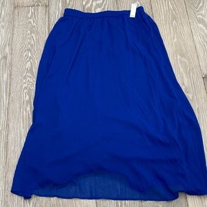 NWT Old Navy Maxi Skirt - Royal Blue